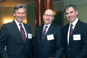 Ambassadors Doer and Jacobson and Minister Prentice at a Canada 2020 event Ambassadors Doer and Jacobson and Minister Prentice at a Canada 2020 event